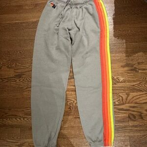 Aviator Nation Striped Sweatpants